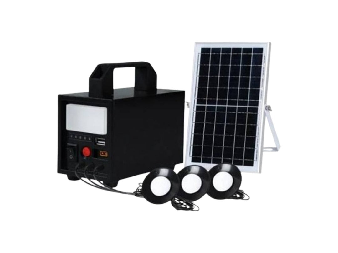 Système Solaire 20W avec Ampoule