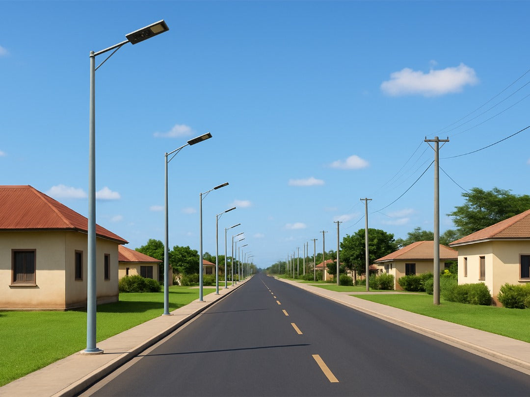 Lampadaire Solaire LED 100W