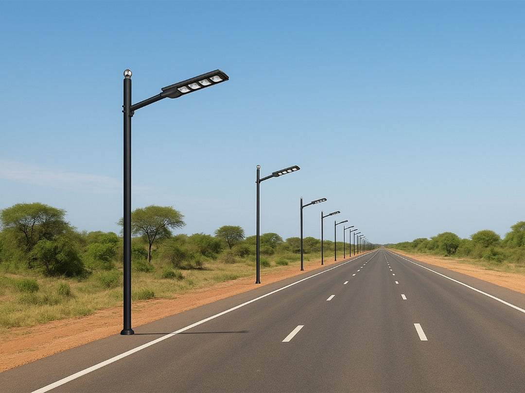 Lampadaire Solaire LED 200W ABS