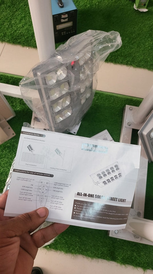 Lampadaires Solaires 2000w double face