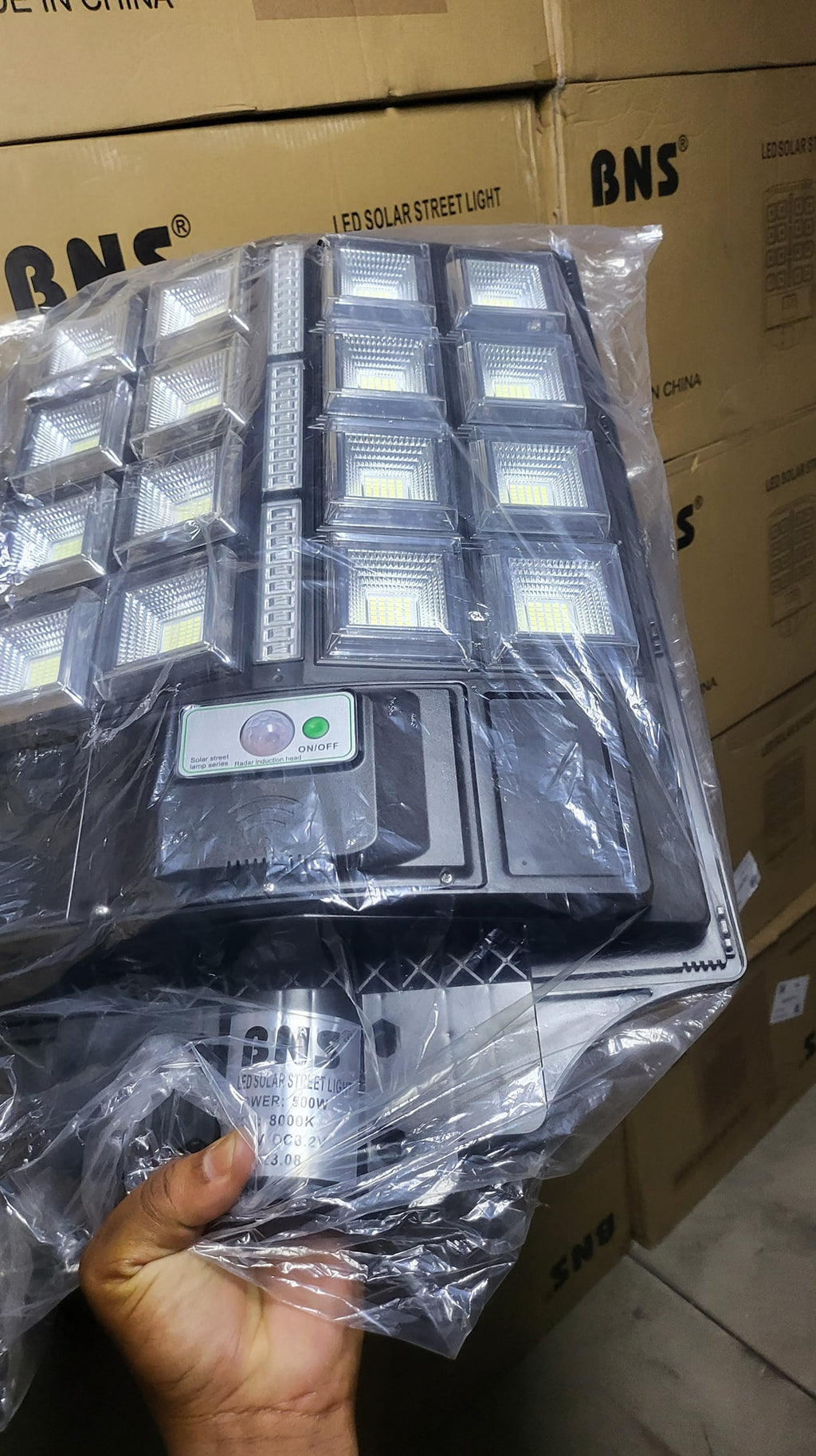 Lampadaires Solaires TW 500w Double face